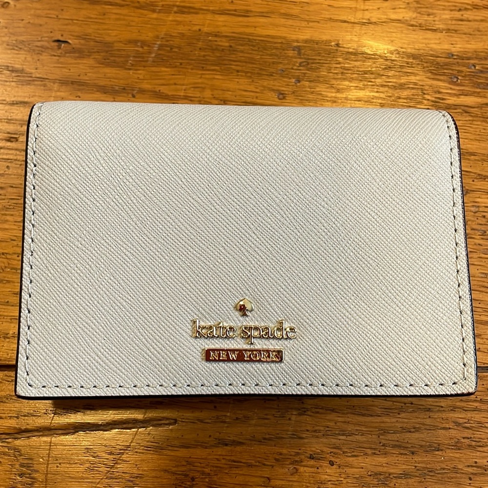 Kate Spade Cameron Street wallet Gabe in stony blue
